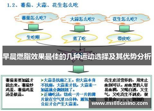 早晨燃脂效果最佳的几种运动选择及其优势分析